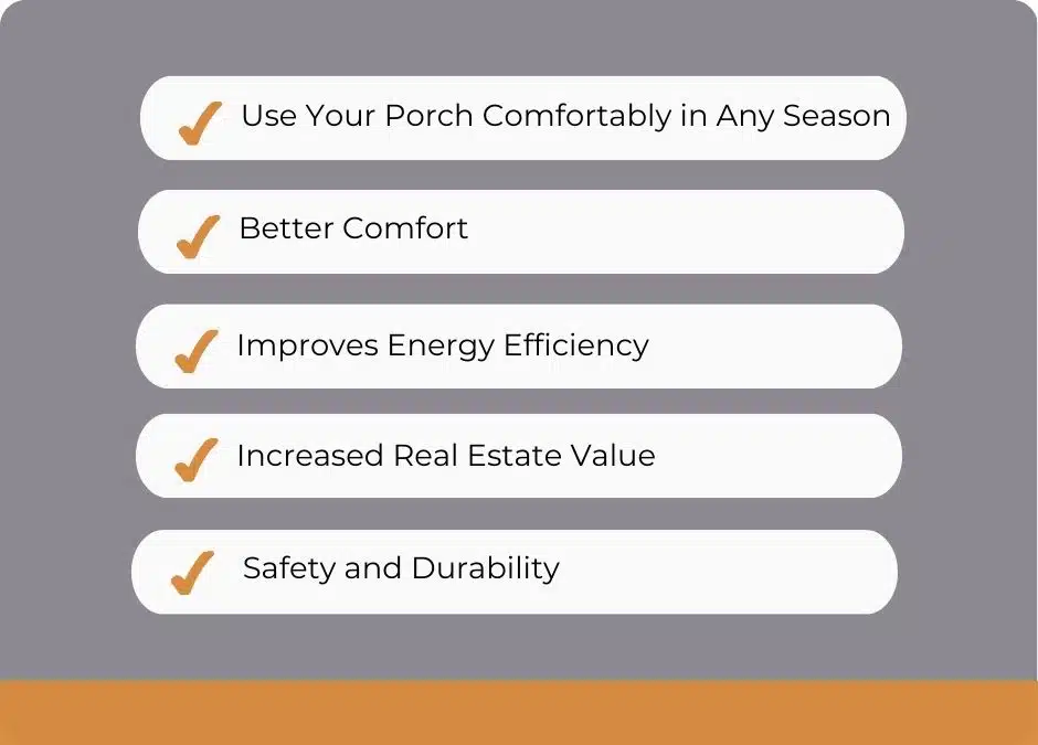 Benefits of Porch Windows
