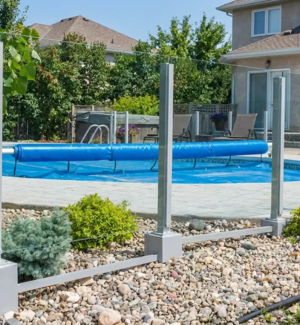 Upgrade your outdoor living space with sleek topless glass railings.