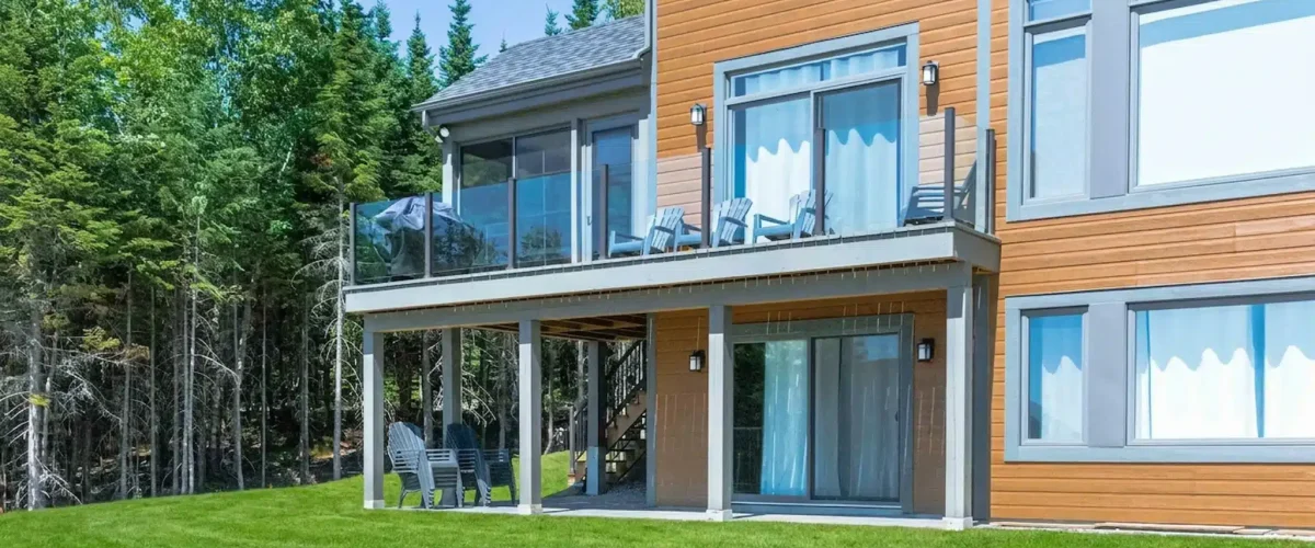 Upgrade your outdoor living space with sleek topless glass railings.